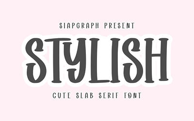 Stylish Font (5)
