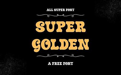 Super Golden Font