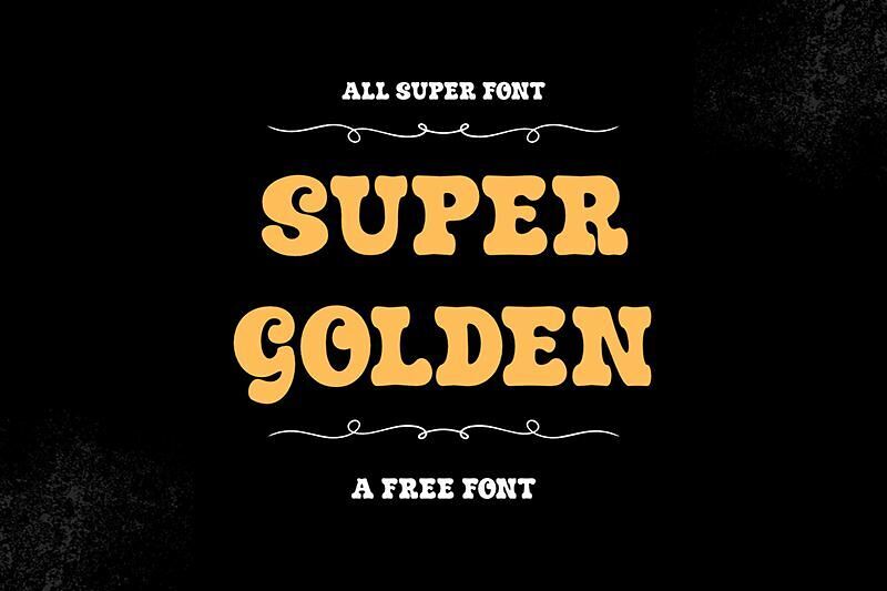 Super Golden Font