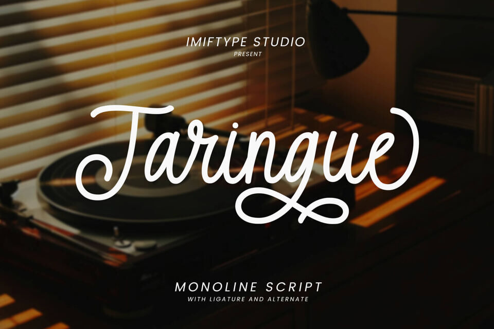 Taringue Font