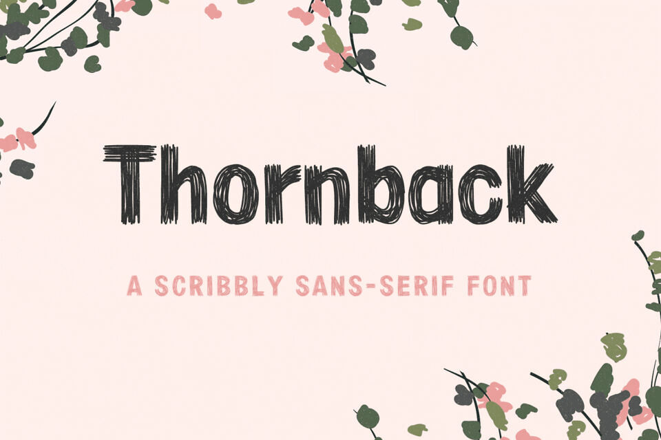 Thornback Font