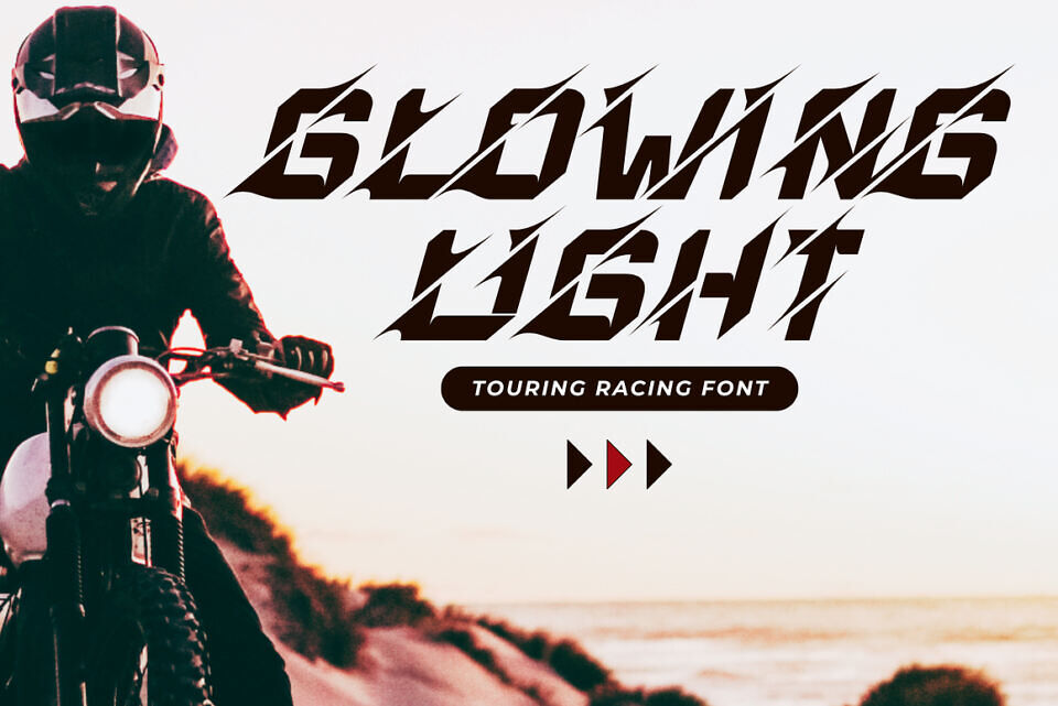Touring Racing Font