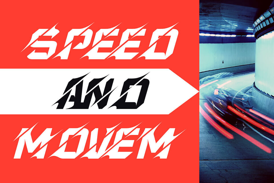 Touring Racing Font