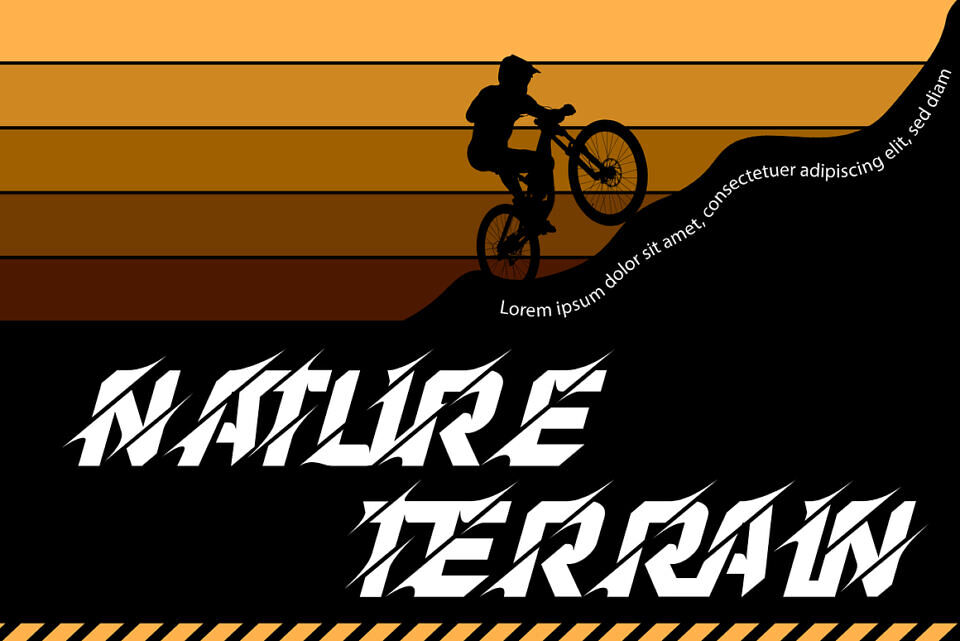 Touring Racing Font