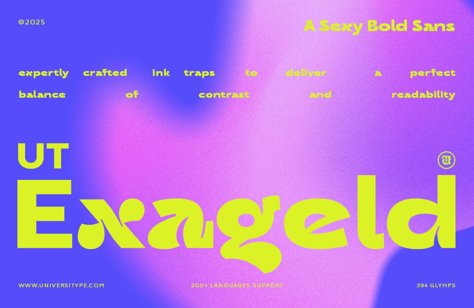 UT Exageld Font