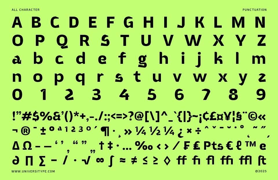 UT Nerotals Font