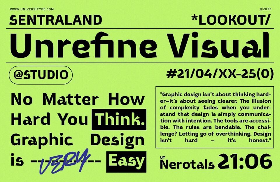 UT Nerotals Font