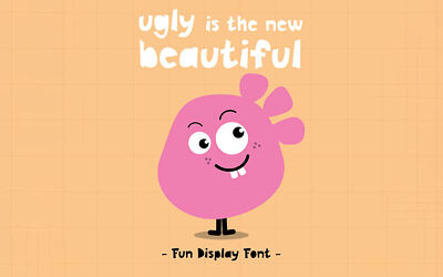 Ugly Cut Font