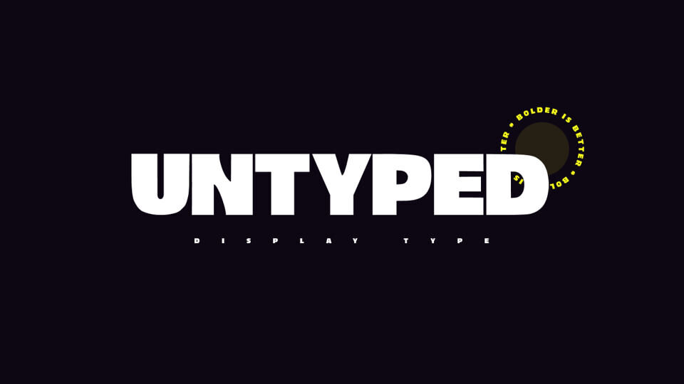 Untyped Font