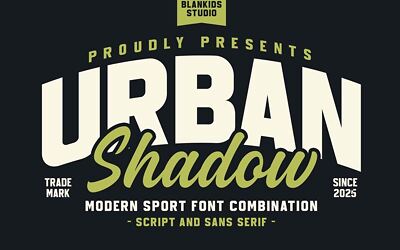 Urban Shadow Font