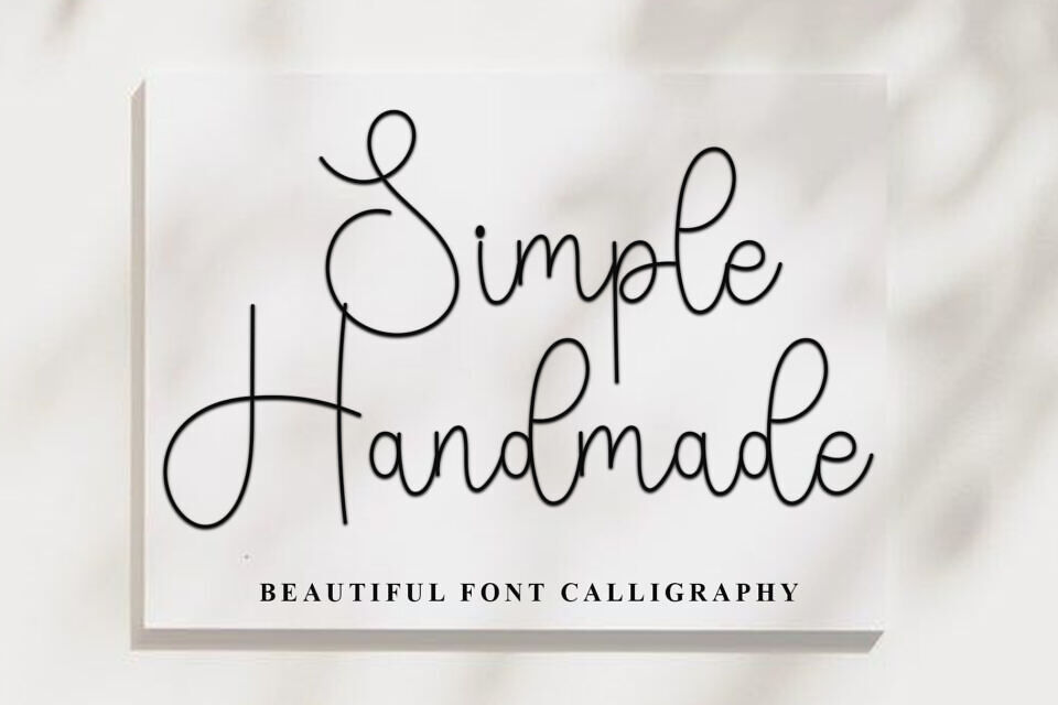 Vibes Handmade Font
