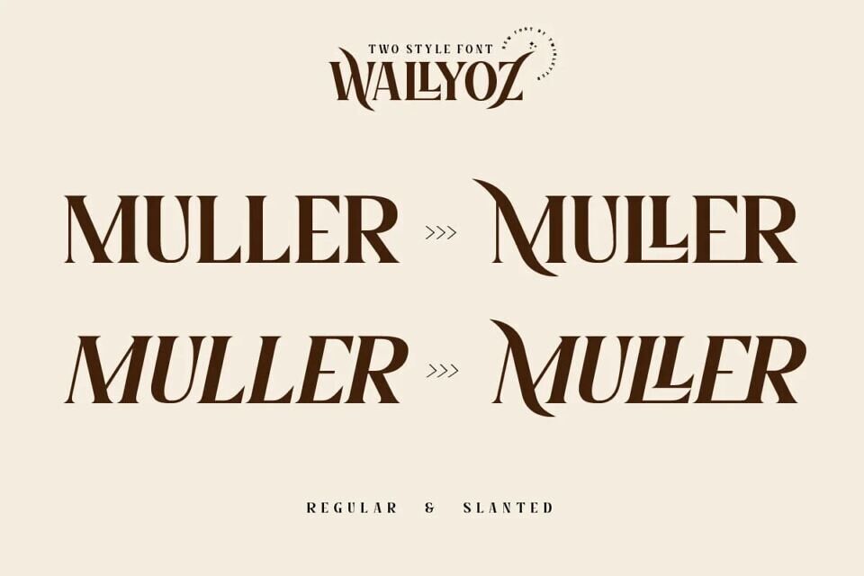 Wallyoz Font