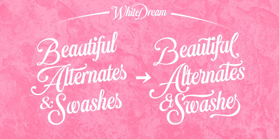 White Dream Font