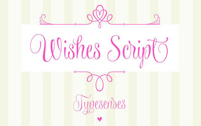 Wishes Script Font