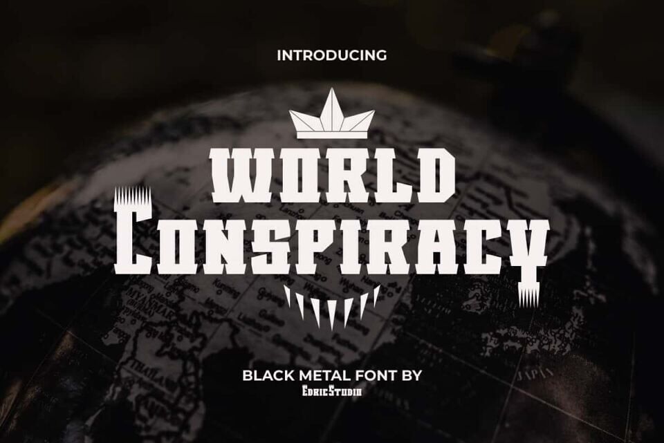 World Conspiracy Font