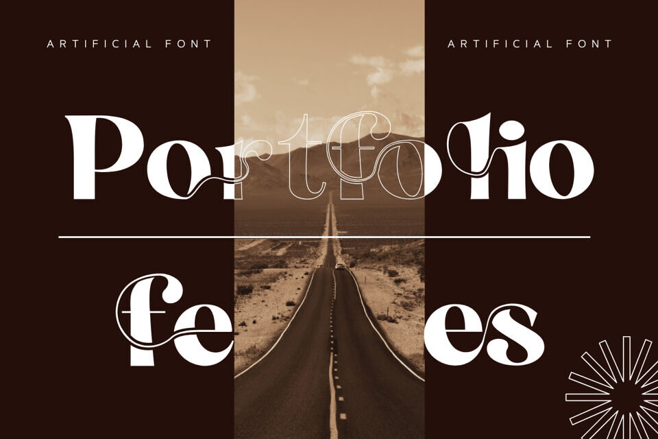 Artificial Font