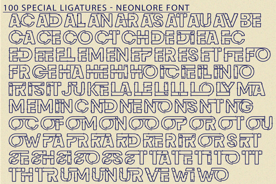 Neonlore Font