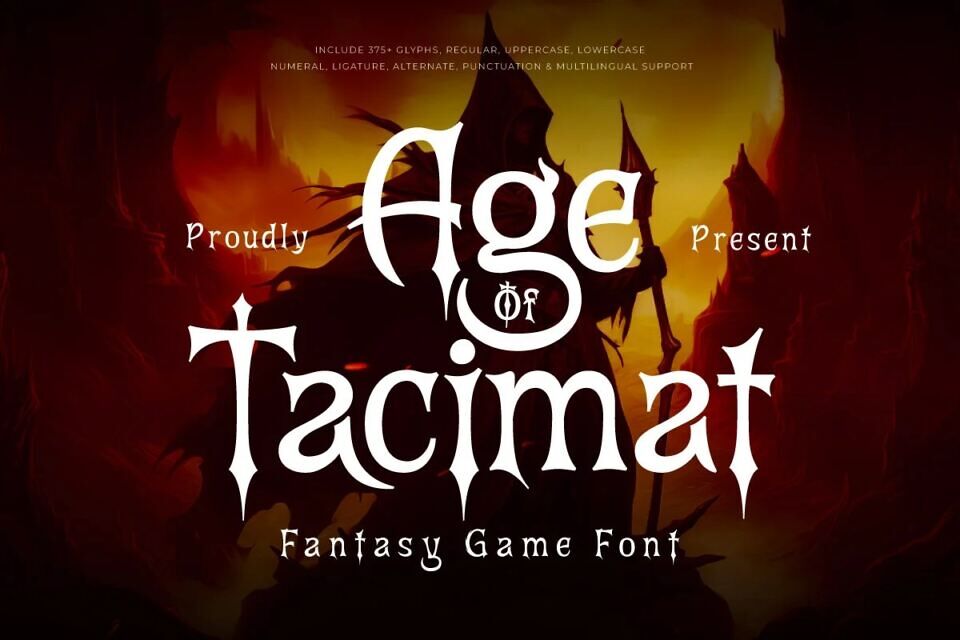 Age Of Tacimat Font