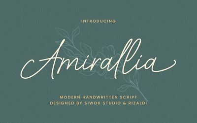 Amirallia Font