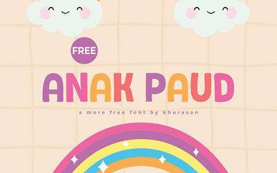 Anak Paud Font