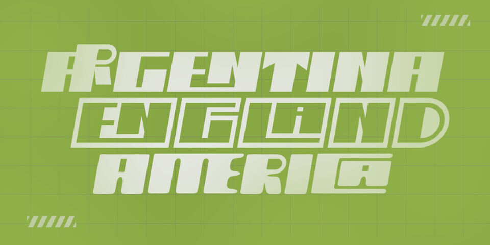 Areocheck Font