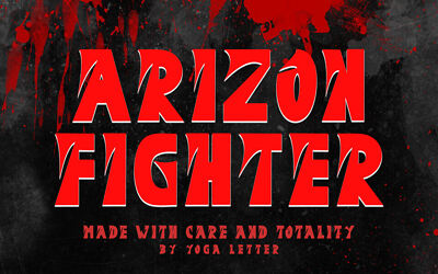 Arizon Fighter Font