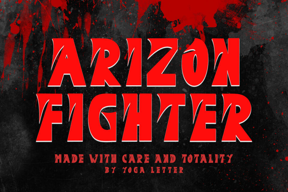 Arizon Fighter Font