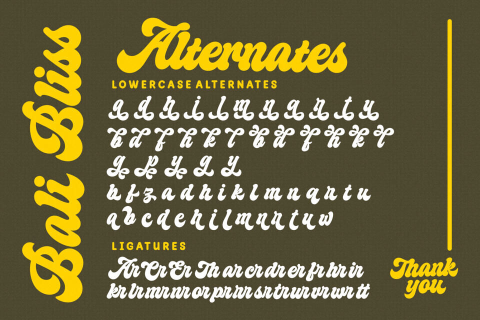 Bali Bliss Font