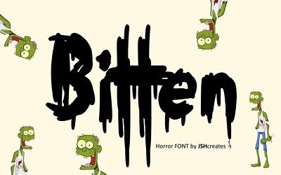 Bitten Font