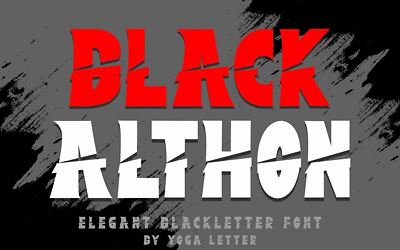 Black Althon Font