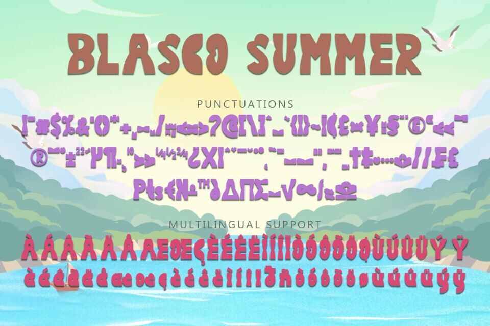 Blasco Summer Font