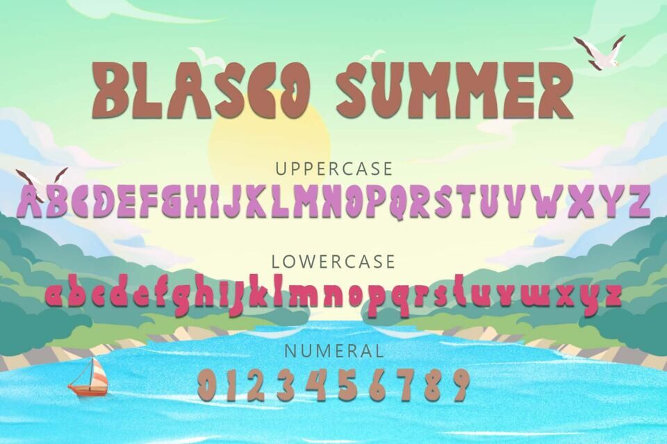 Blasco Summer Font