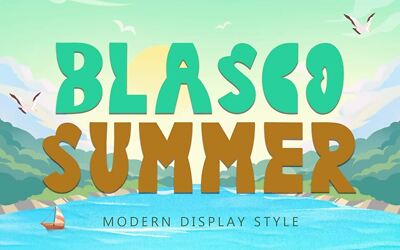 Blasco Summer Font