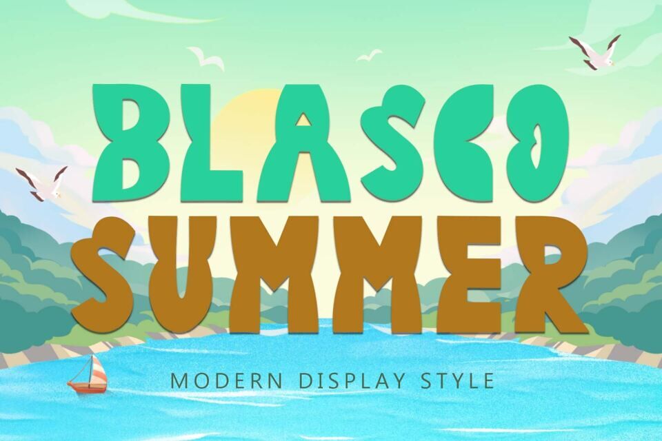 Blasco Summer Font