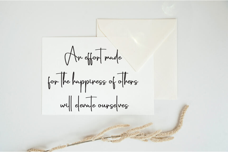 Botanical Font