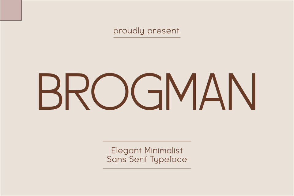 Brogman Font