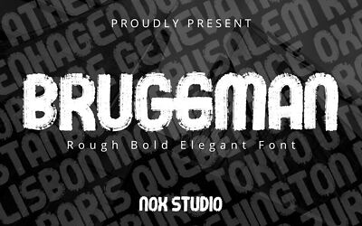 Bruggman Font