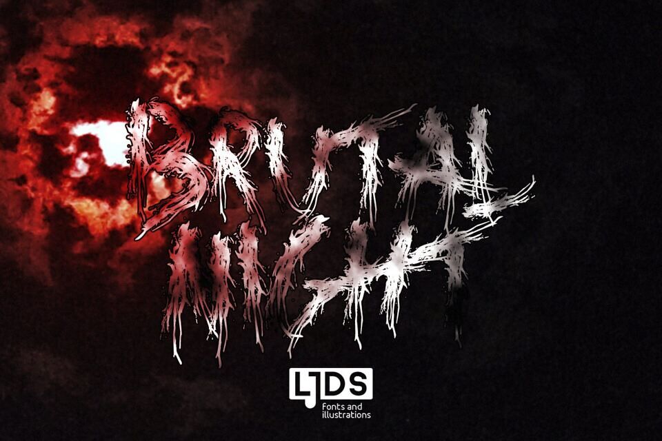 Brutal Night Font