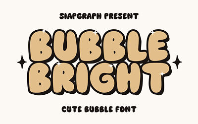Bubble Bright Font