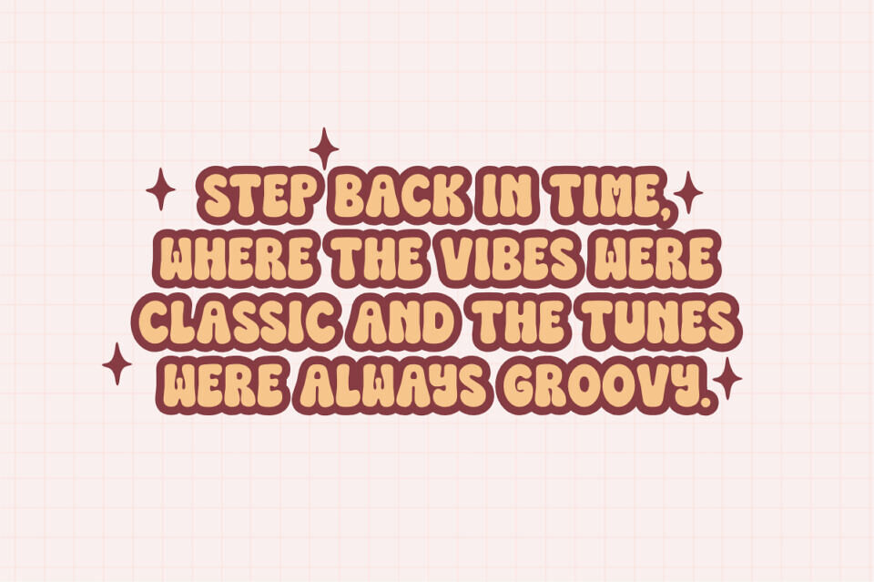 Bubble Vibes Font