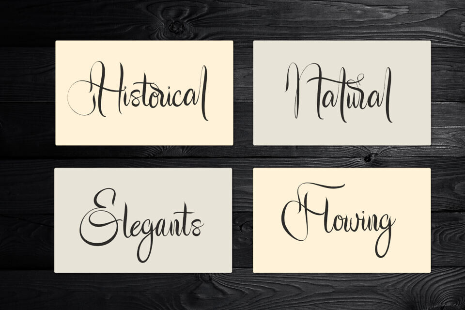 Buterflow Font