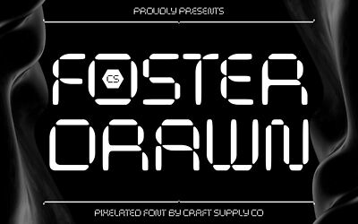 CS Foster Drawn Font