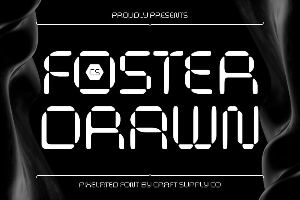 CS Foster Drawn Font