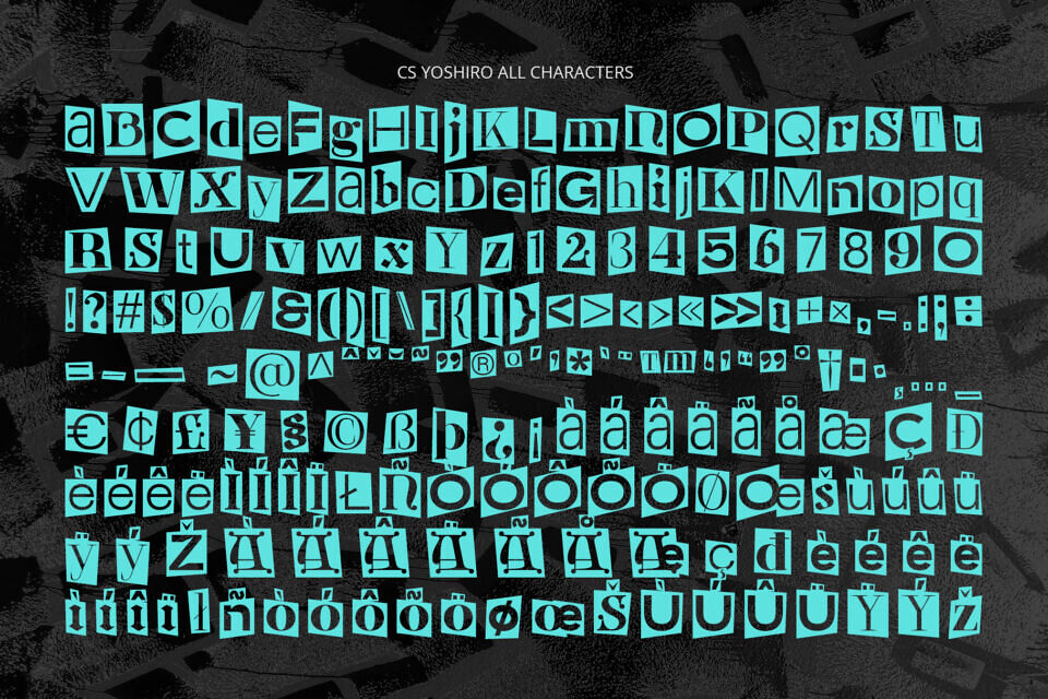 CS Yoshiro Font