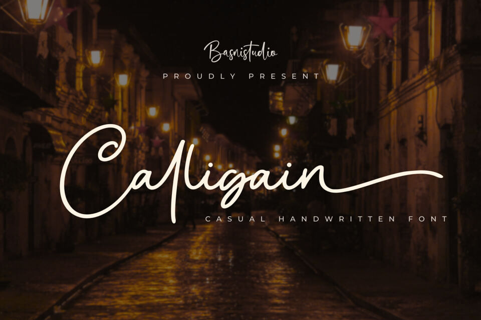 Calligain Font