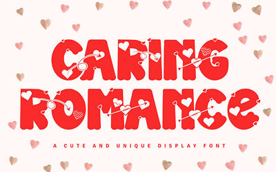 Caring Romance Font