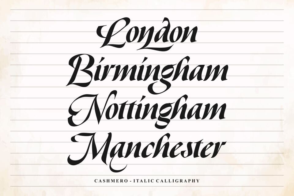 Cashmero Font