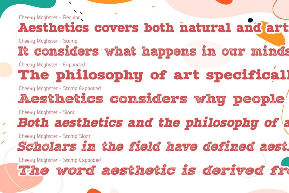Cheeky Moghster Font