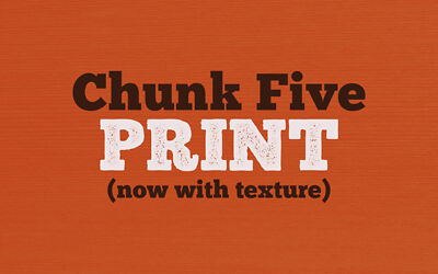 Chunk Five Font
