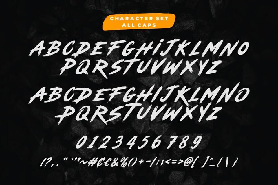 Cyber Brush Font